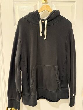 Todd Snyder x Champion - Midweight Hoodie Sweatshirt Black Large